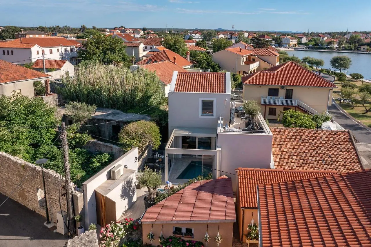 Villa Arca, Sea View/Sauna/Open/Closed/Heated Pool Nin Croatia