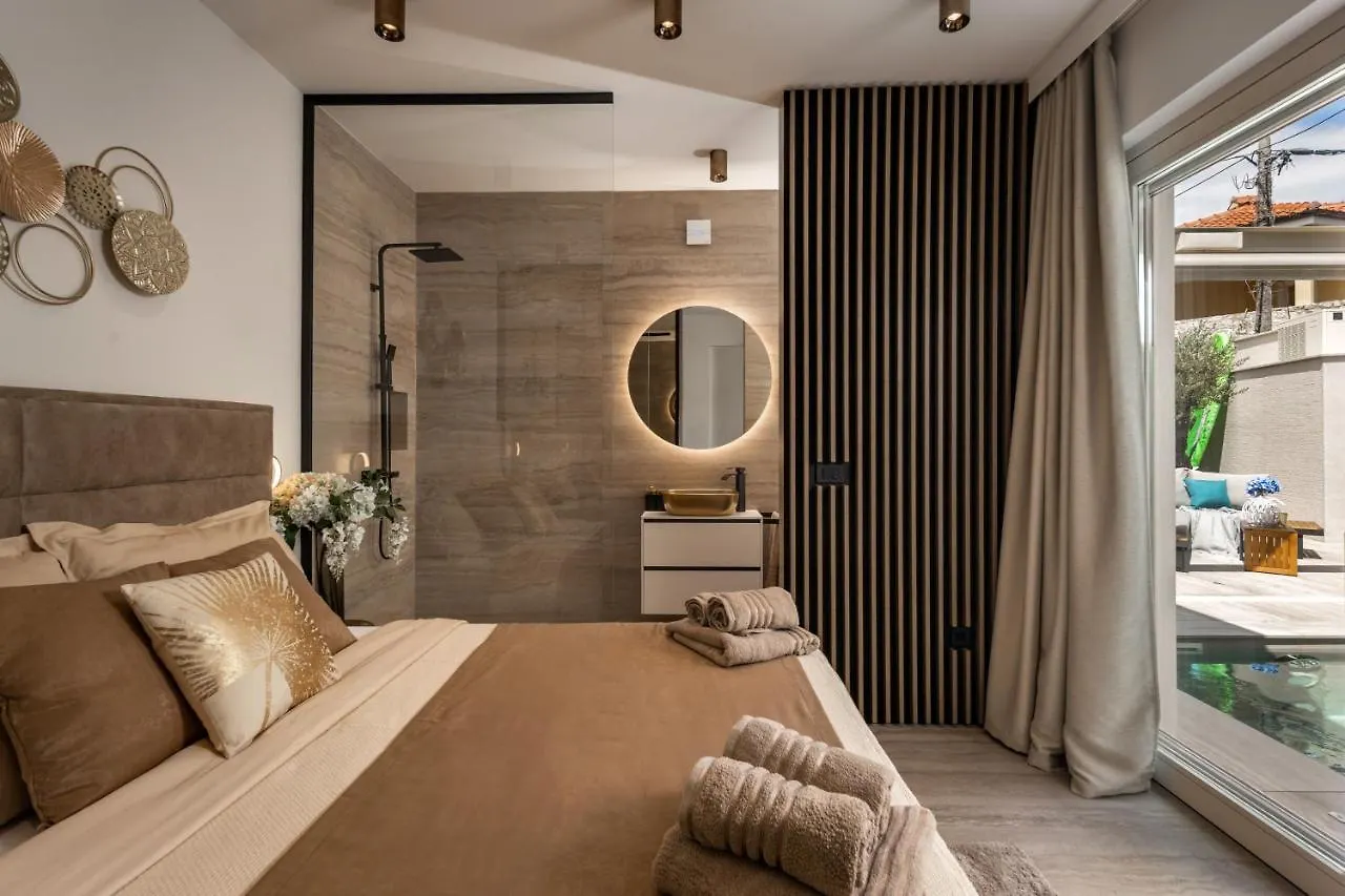 Villa Arca, Sea View/Sauna/Open/Closed/Heated Pool Nin